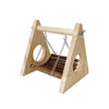 Hamster Wooden Swing with Natural Chew Sticks