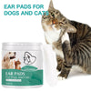 Lingettes Douces pour le Nettoyage des Yeux et des Oreilles de Votre Animal