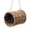 Handwoven Natural Grass Hanging Bird Nest for Small Birds