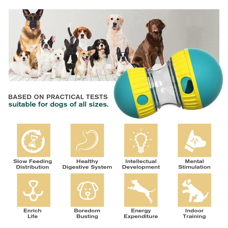 Interaktiver Leckerli-Spender-Ball für Hunde