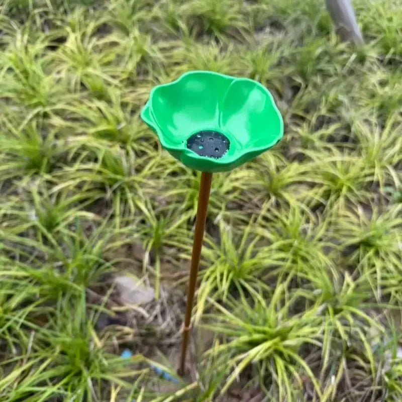 Decorative Flower Bird Feeder and Waterer for Garden