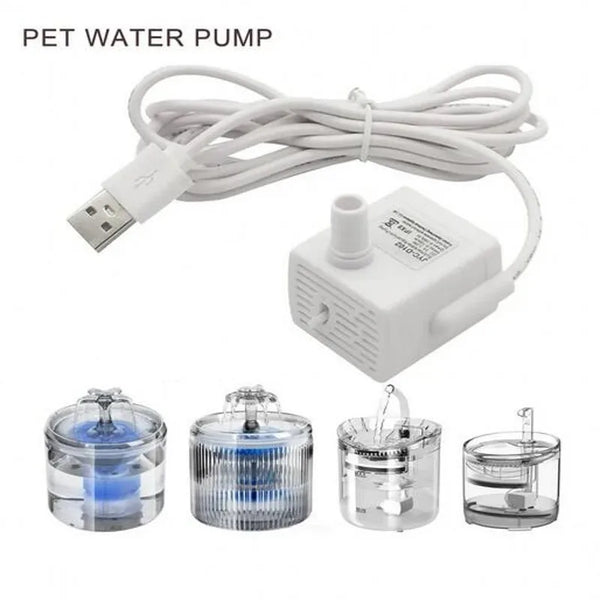 Cat Water Fountain Pump - Anti-Dry Burn Motor Replacement