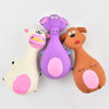 Latex Dog Toy Squeaky Elephant Cow Rubber Interactive Chew Toy