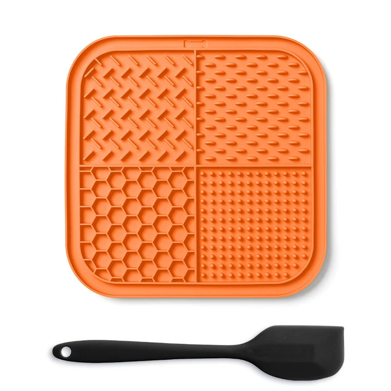 Silicone Lick Mat for Dogs and Cats – Anxiety Relief & Slow Feeding