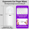 Gentle Disposable Pet Ear Cleaning Finger Wipes for Dogs & Cats