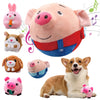 Jouet en peluche interactif pour chien qui rebondit