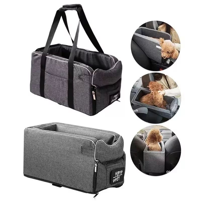 Portable Car Safety Seat for Small Dogs and Cats