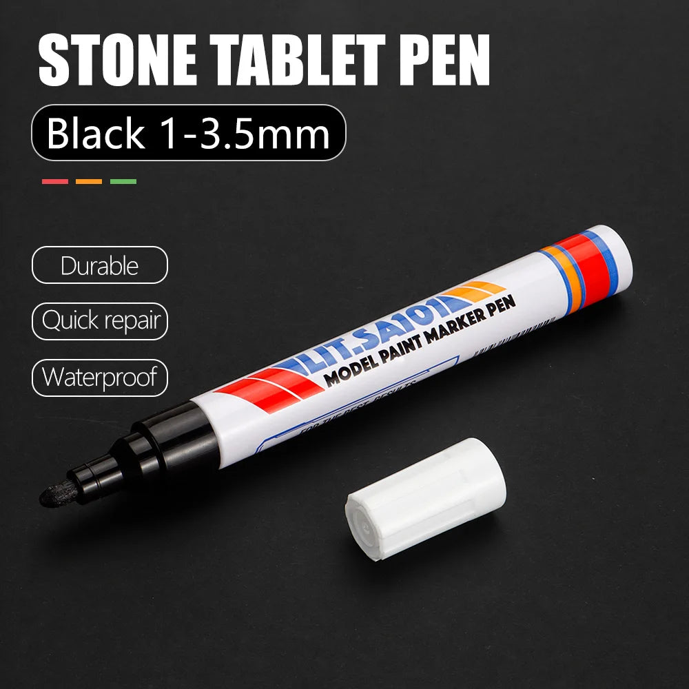 Permanent Stone Touch-Up Paint Pen for Rock, Ceramic, and Mug DIY