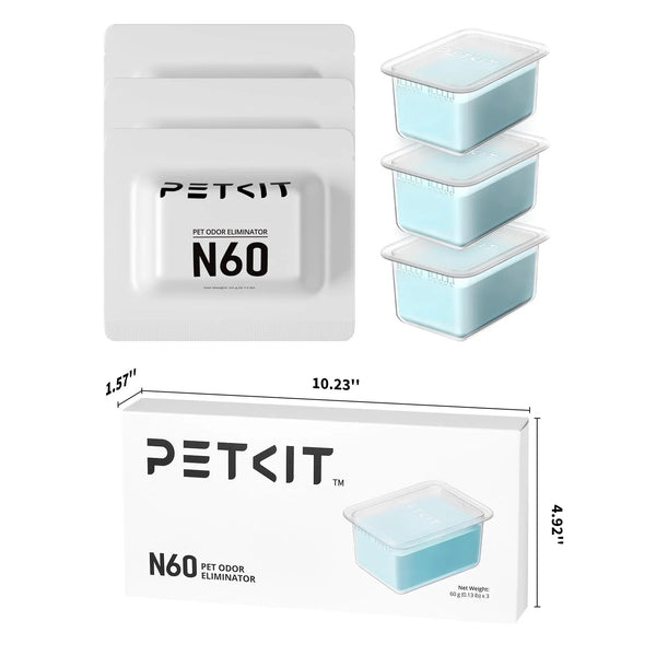 Recarga de Control de Olores Petkit N60 para Purobot Ultra y Max Pro