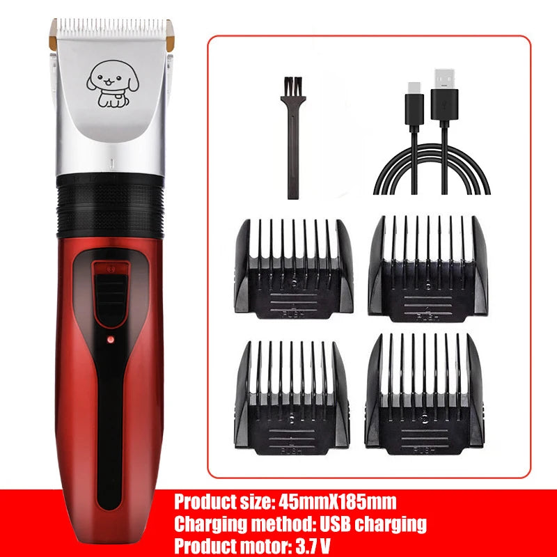 Cordless Rechargeable Pet Grooming Clipper