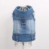 Denim Jeans Coat for Dogs and Cats - Spring Autumn