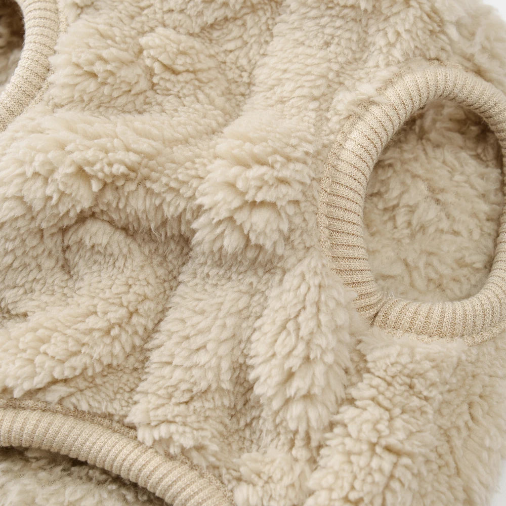 Cozy Fleece Pet Pullover for Cats and Small Dogs