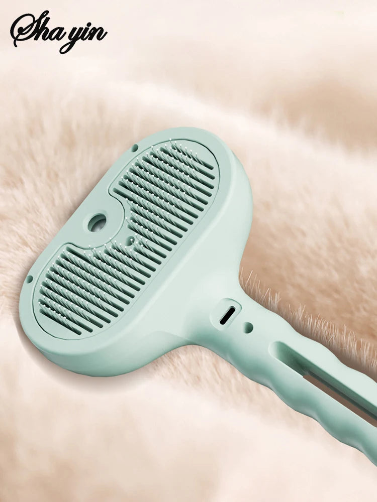 Brosse de toilettage à vapeur pour chiens