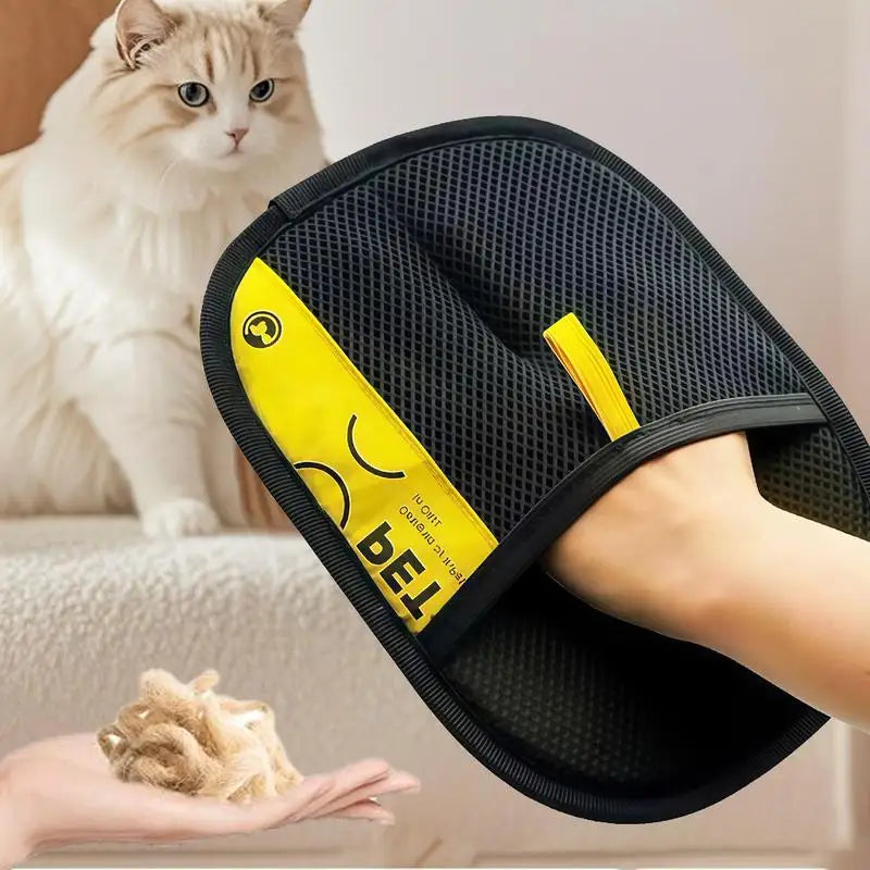 Reusable Pet Hair Removal Gloves