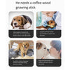 Jouet à Mâcher en Bois de Café Naturel pour Chiens