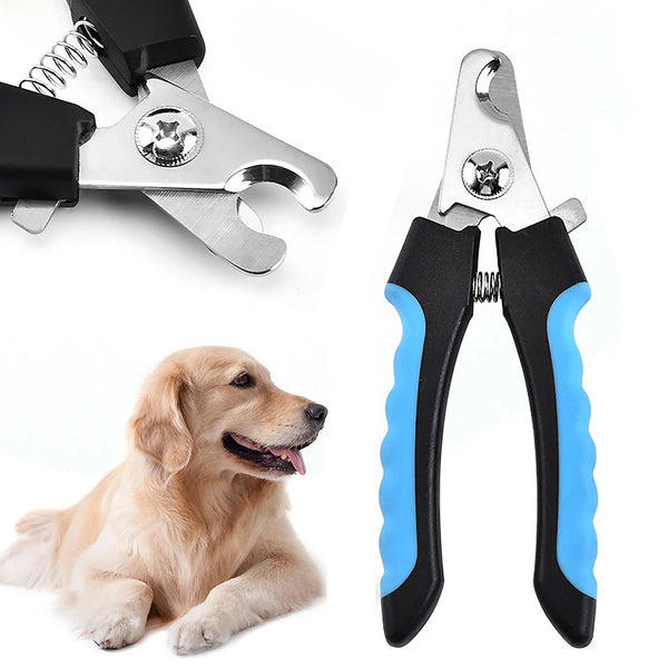 Large Dog Nail Clippers Stainless Steel Grooming Scissors