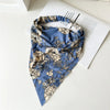 Boho Floral Print Cotton Triangle Hair Bandanas