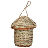 Handwoven Natural Grass Hanging Bird Nest for Small Birds