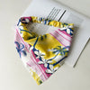 Boho Floral Print Cotton Triangle Hair Bandanas