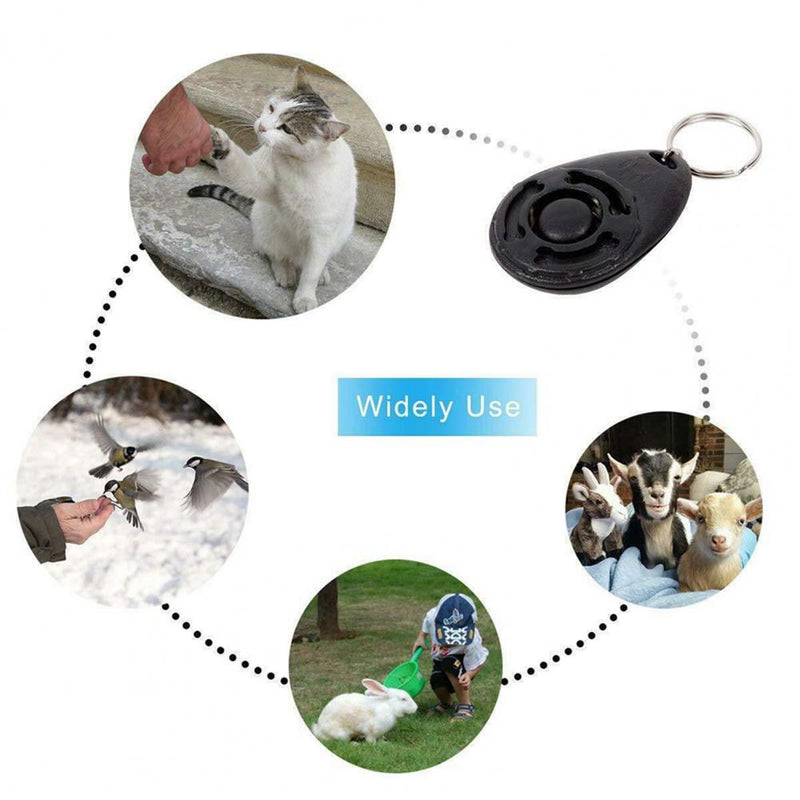 Verstellbarer Hundetraining-Clicker mit Handgelenkband
