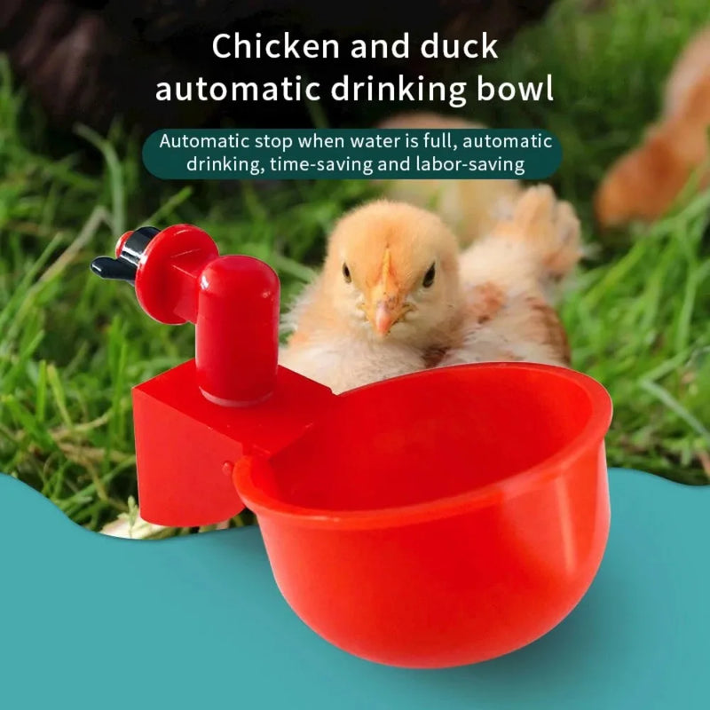 Automatischer Tränkenippel für Geflügel & Nutztiere