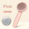 Brosse de toilettage auto-nettoyante pour animaux