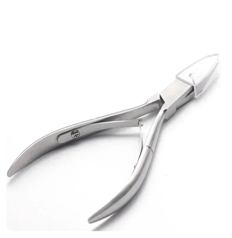 Precision Stainless Steel Cuticle Nipper for Salon-Quality Nail Care
