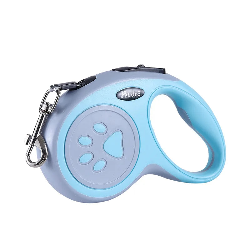 Nylon Retractable Dog Leash 3m-5m for Small Dogs