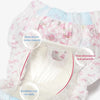 White disposable dog diapers made of pure cotton material with leak prevention features