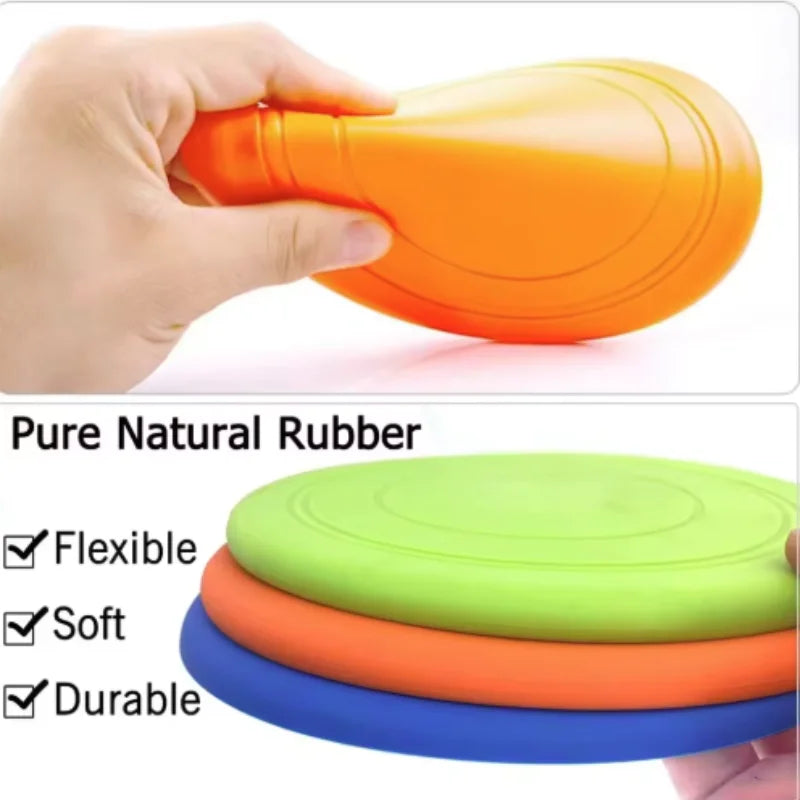 Interactive Silicone Flying Saucer Pet Toy