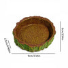 Natural Tree Stump Reptile Feeding and Water Bowl