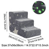 Detachable Pet Stairs with Soft Foam Steps
