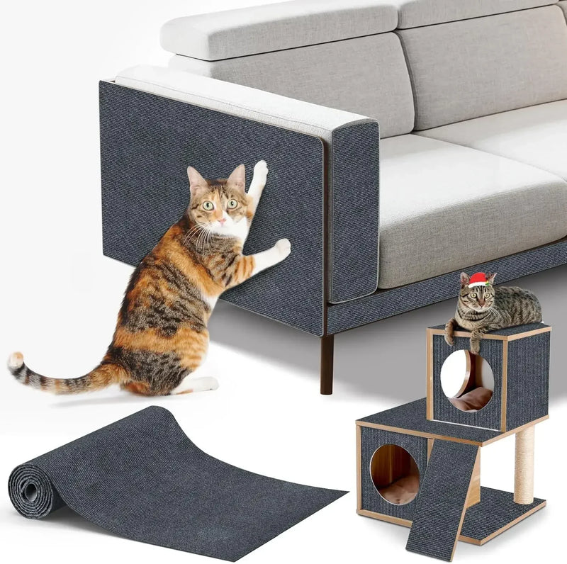 Trimmable Cat Scratching Mat - Self-Adhesive
