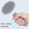 Brosse Anti-Dérapante Auto-Nettoyante pour Animaux