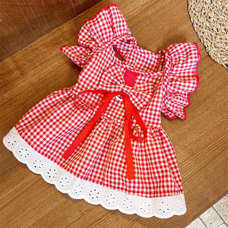 Floral Summer Princess Dress for Small Dogs and Cats