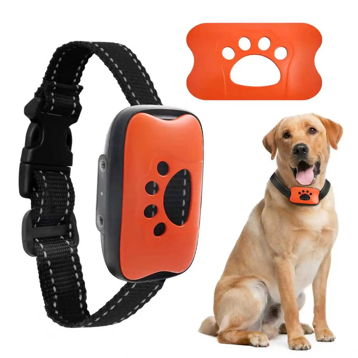 Rechargeable Waterproof Anti-Bark Training Collar for Dogs and Cats