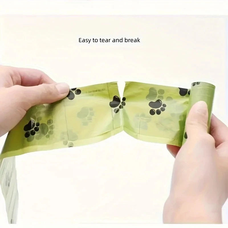 Biodegradable Dog Poop Bags with Leak-Proof Design