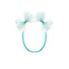 Adjustable Pearl Dog Bows with Elastic Bands for Stylish Pets