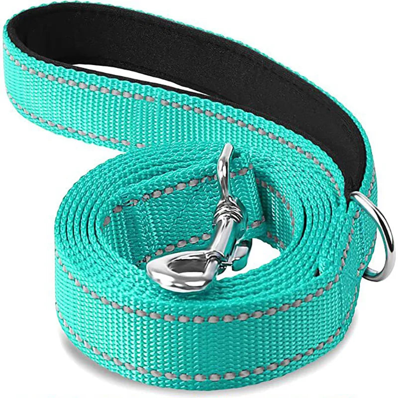 Reflective Dog Harness Collar and Leash Set (1.2-1.8m)