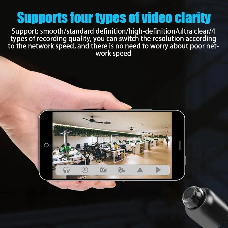 Mini Wireless Security Camera with 1080P HD and Night Vision