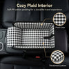 Foldable Dog Car Seat Booster with Anti-Slip Base