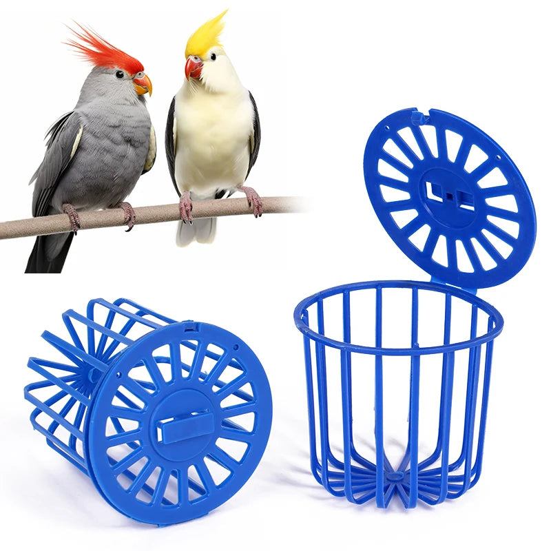 Hanging Bird Cage Feeder for Fresh Fruits and Vegetables