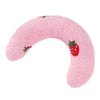 Super Soft Half Donut Cat Bed Pillow for Neck Support and Relaxation