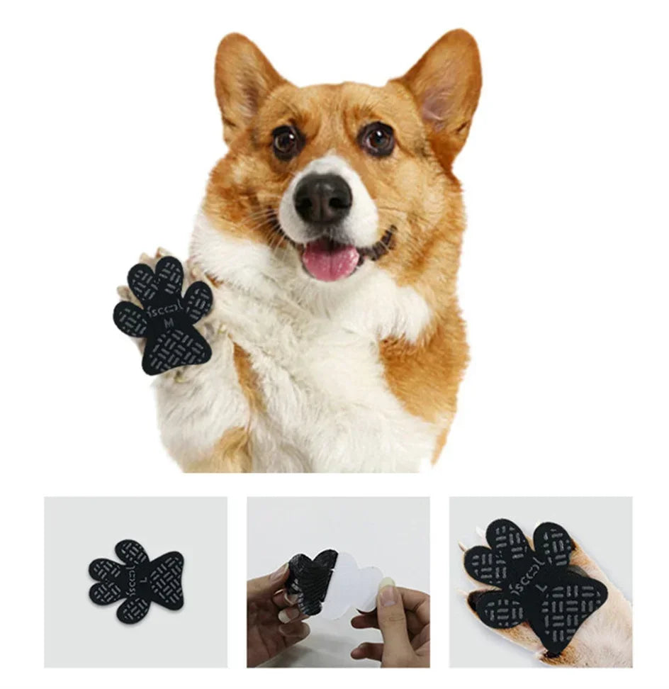 Dog Paw Protection Pads with Anti-Slip Adhesive