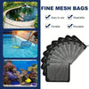 Set of 10 Aquarium Filter Media Mesh Bags with Zippers
