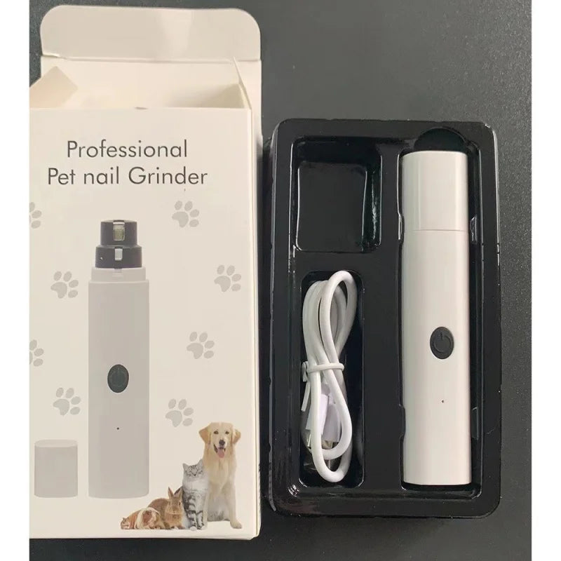 Quiet Electric Pet Nail Grinder for Dogs and Cats