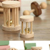 Natural Wooden Chew Toy Set for Small Pets – Guinea Pigs, Rabbits & Hamsters