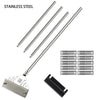 Racleur de verre d'aquarium extensible