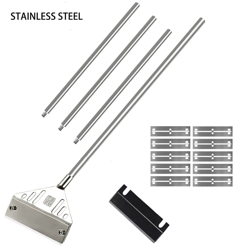 Racleur de verre d'aquarium extensible
