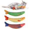 Jouet en Peluche Poisson à la Catnip pour Chats